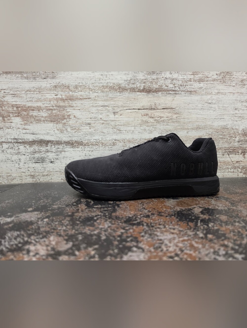 Mens NOBULL Outwork Edge Trainers Shoes Sz 13.5 Used Black Workout Lifting Train